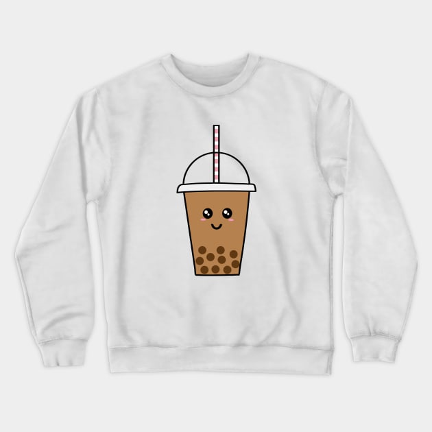 Cute Bubble Tea Crewneck Sweatshirt by LunaMay